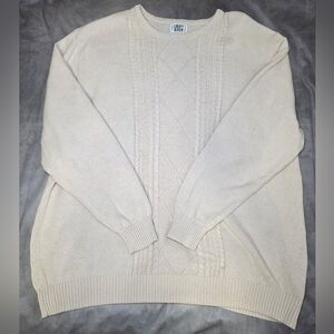 Liberty Blues Cable Knit Sweater- Men's Big & Tall Size 4XL Big